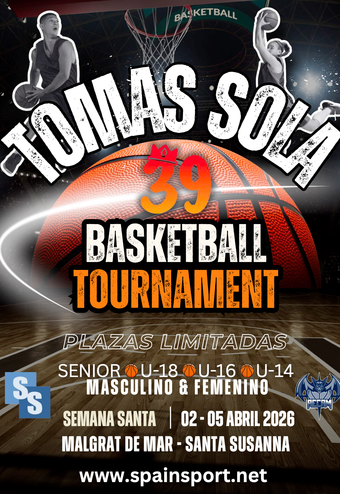 Trophée Tomas Sola 39e Barcelone (1er-6 avril 2026)